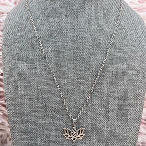 Lotus Flower Chain Necklace